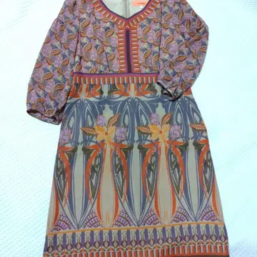 sunauana 꽃무늬 원피스 42