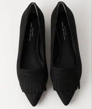 그린 라벨 릴랙싱 스웨이드 플랫슈즈 23cm