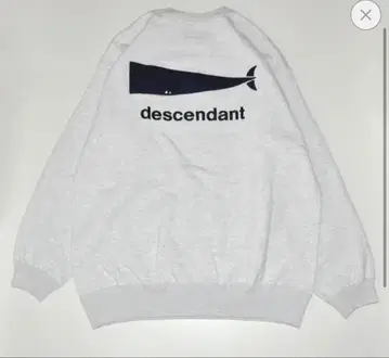 DESCENDANT CACHALOT CREW NECK / GRAY