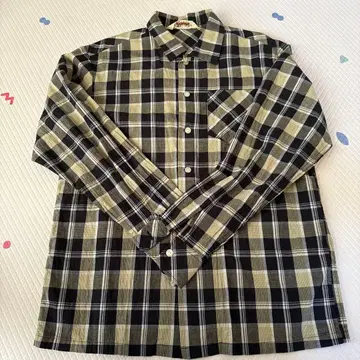 Softmachine 체크 무늬 긴팔 셔츠 L 사이즈