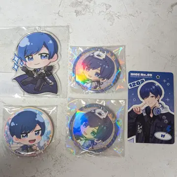 이레이스 If 아크릴 키링 캔뱃지 트레이딩 카드 5종 세트