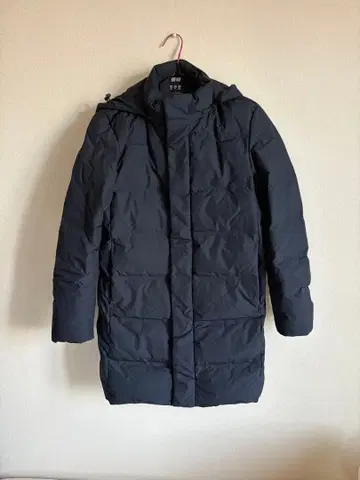 [ 유니클로 ] 네이비 남성용 다운 코트 S