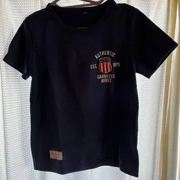 AVIREX 반팔 T셔츠 네이비 1975년 설립