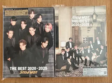 Snow Man THE BEST 2020-2025 초회 한정판 A와 B