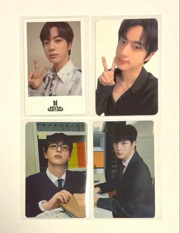 BTS FESTA 2025 포토카드 진 JIN 4종 세트