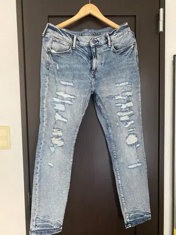 H&M 스키니진 34/30 라이트 블루