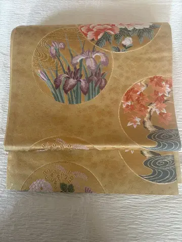 후쿠로 오비 ( 사계절의 꽃들 )