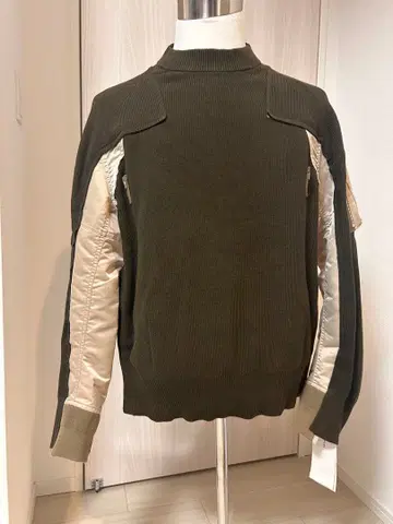 미사용 새상품 sacai 나일론 트윌 믹스 오버 사이즈 3