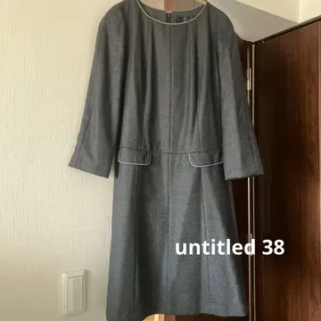 untitled 38 원피스 짙은 그레이