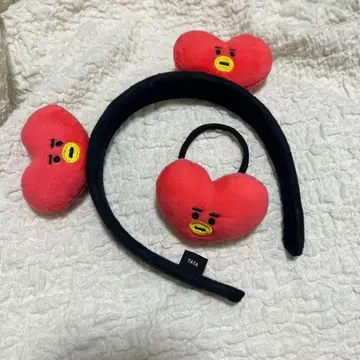 TATA 헤어밴드 머리끈 세트
