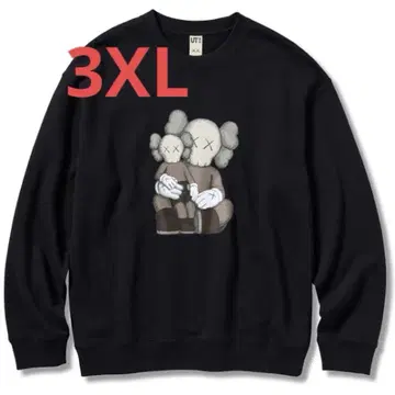 Uniqlo x KAWS Sweatshirt 'Black'
