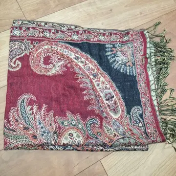 PASHMINA 페이즐리 무늬 스카프