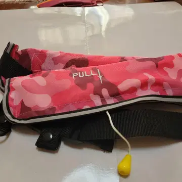PULL 핑크 카모플라쥬 구명 조끼 BM-10K