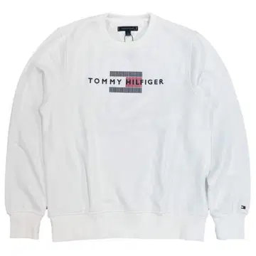 TOMMY HILFIGER 맨투맨 화이트 L
