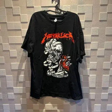 Metallica 스컬 디자인 T셔츠 XL