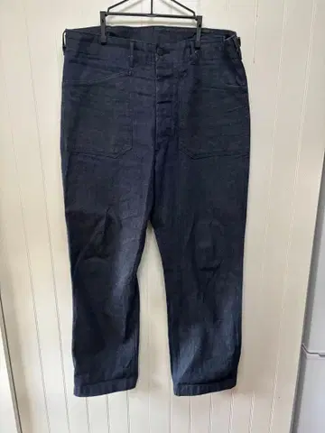 Master Freedom 다크 블루 데님 팬츠