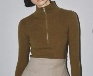 TODAYFUL 투데이풀 Halfzip Rib Knit