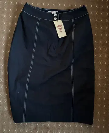 MCM 네이비 스커트 M