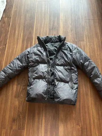 theory 다운 자켓 다크 그레이 cds