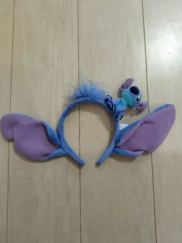 도쿄 디즈니랜드 스티치 머리띠