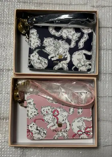 새상품 PAUL&JOE 패스 케이스 릴 포함