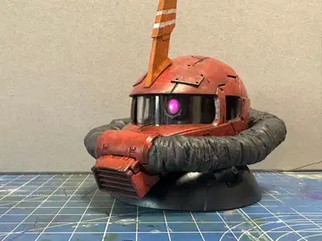 자쿠 헤드 사이코 자쿠 커스텀 개조 LED