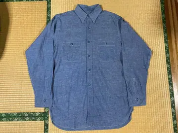 1950's US.NAVY Chambray L/S Shirt