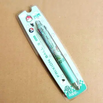 컬러풀 피치 쟈파파 프릭션 볼펜 3색 다이너