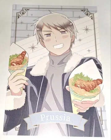 헤타리아 프로이센 엽서 Crepe Time AGF