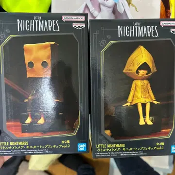 리틀 나이트메어 모니터 탑 피규어 SIX & MONO 세트