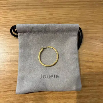 Jouete 골드 후프 귀걸이 (한쪽만)