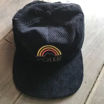 POLOR 코듀로이 캡 네이비