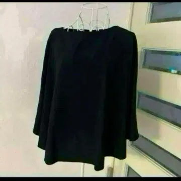 ADORE 어도어 38 판초 블라우스 블랙