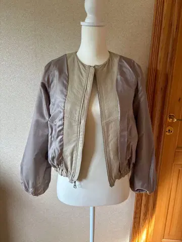 IENA 이에나 램 가죽 블루종