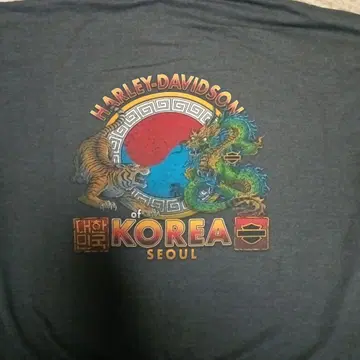 할리데이비슨 코리아 서울 집업 후드티