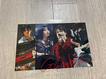 GLASS HEART 타워 레코드 콜라보 카페 앙코르 클리어 포스터