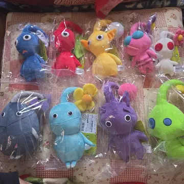 오늘 삭제 선착순 피크민 봉제 인형 9체 세트