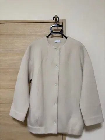 노카라 자켓 베이지 F
