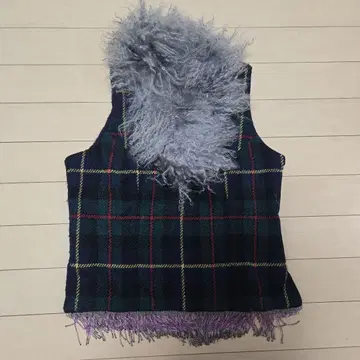 [ GRACE CONTINENTAL ] 퍼 니트 베스트