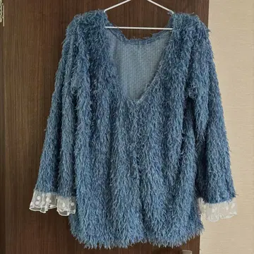 새상품 HELLO SAN FRANCISCO 후와후와 가디건