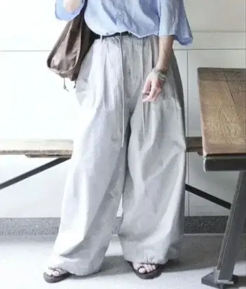 JOURNAL STANDARD LUXE // 립스탑 베이커 팬츠 S