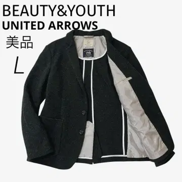 BEAUTY&YOUTH 울 자켓 L 유나이티드 애로우즈 문 원단