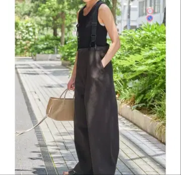 스픽앤스팬 서스펜더 팬츠 워커 팬츠