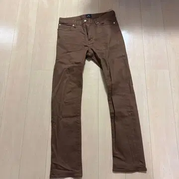 폴 스미스 PS 브라운 슬림핏 팬츠