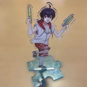 유안군 컬러풀 피치 아크릴 스탠드 퍼즐형