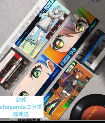 젠레스 존 제로 공식 콜라보 레이저 티켓 세트 시드 오르페우스