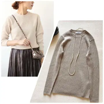 거의 새상품 저널 스탠다드 relume 울 리브 니트 풀오버