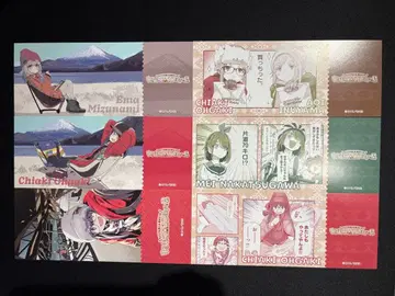 유루캠 10주년 전시회 픽처 티켓풍 카드