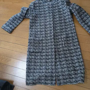 MADAM JOCONDE 트위드 롱 코트