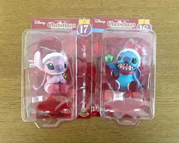 DISNEY 크리스마스 오너먼트 복권 2025 엔젤 & 스티치 세트